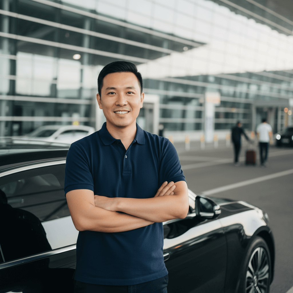 Professional and friendly local chauffeur in Taiwan